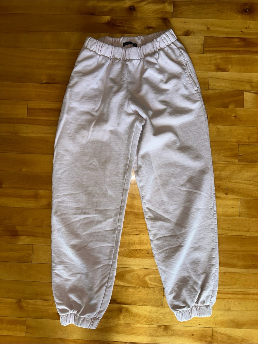 Brandy Melville Blush Pink Rosa Jogger Sweatpants One Size Cotton Blend Lounge